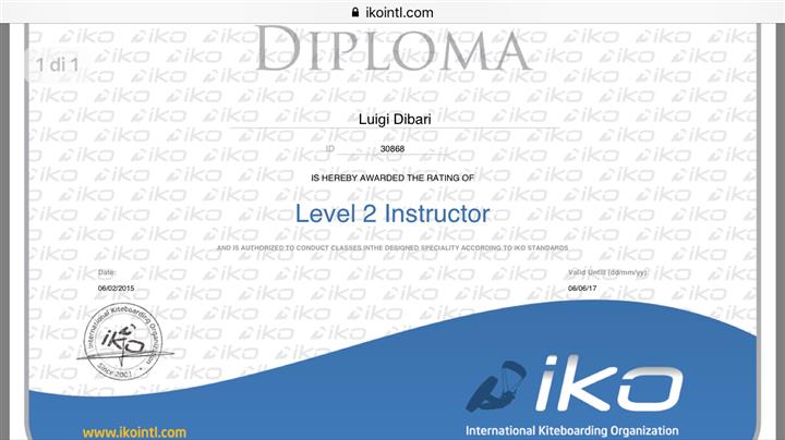 Certificazione iko L2